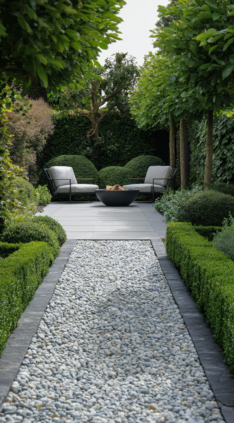 A Garden Path That Leads with Style