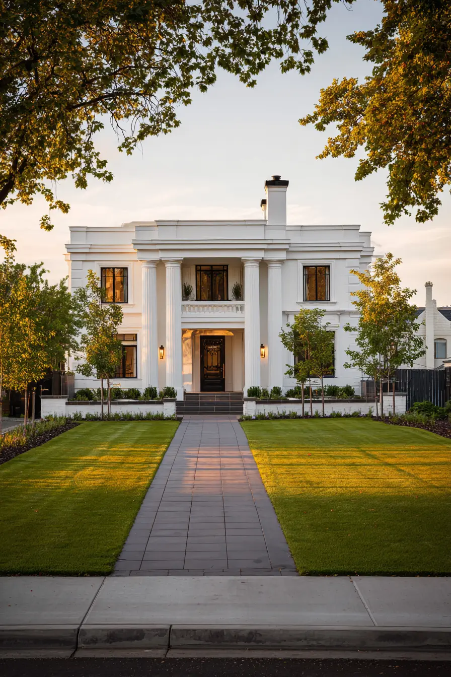 Bold Charm with a Black Painted Chimney