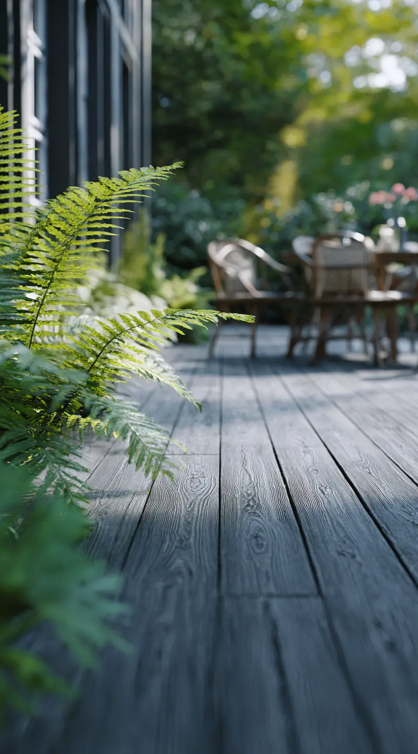 Warm Tones on a Modern Deck