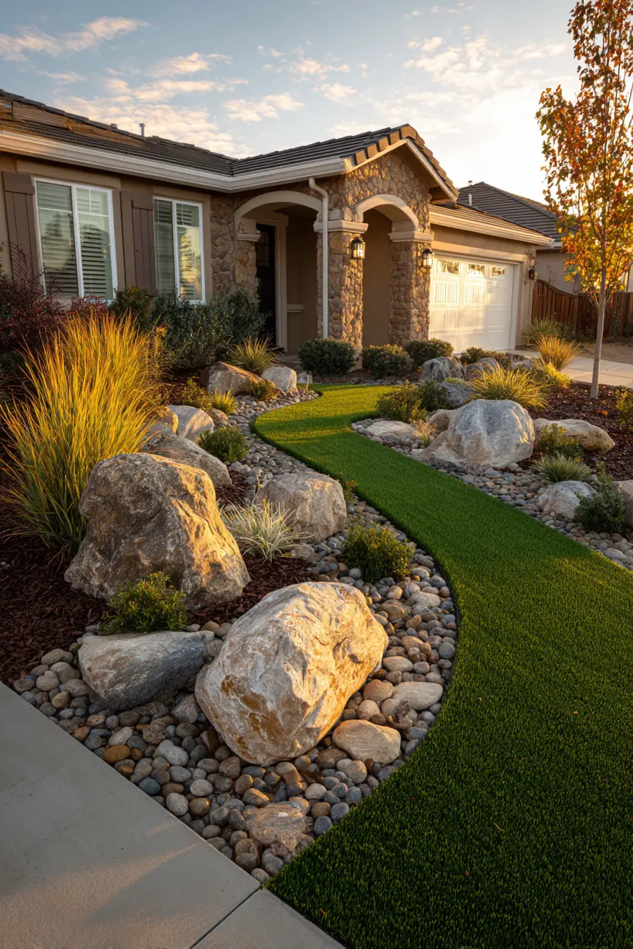 Use Decorative Stones for Texture