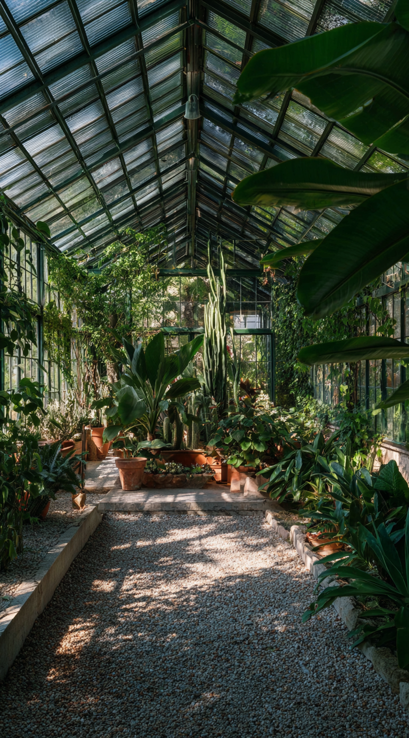 A Greenhouse That Feels Like a Living Sanctuary