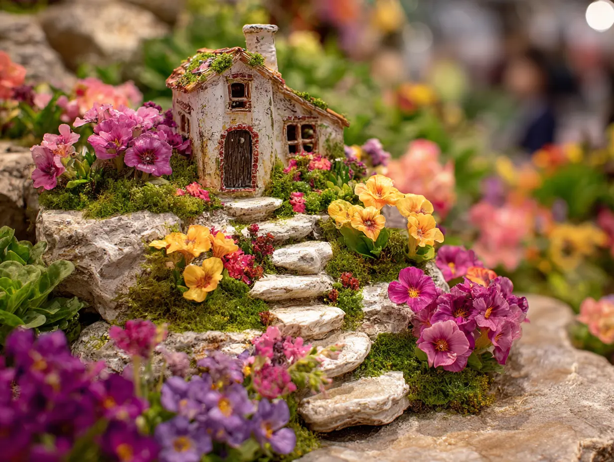 Create a Stunning Floral Fairy Garden