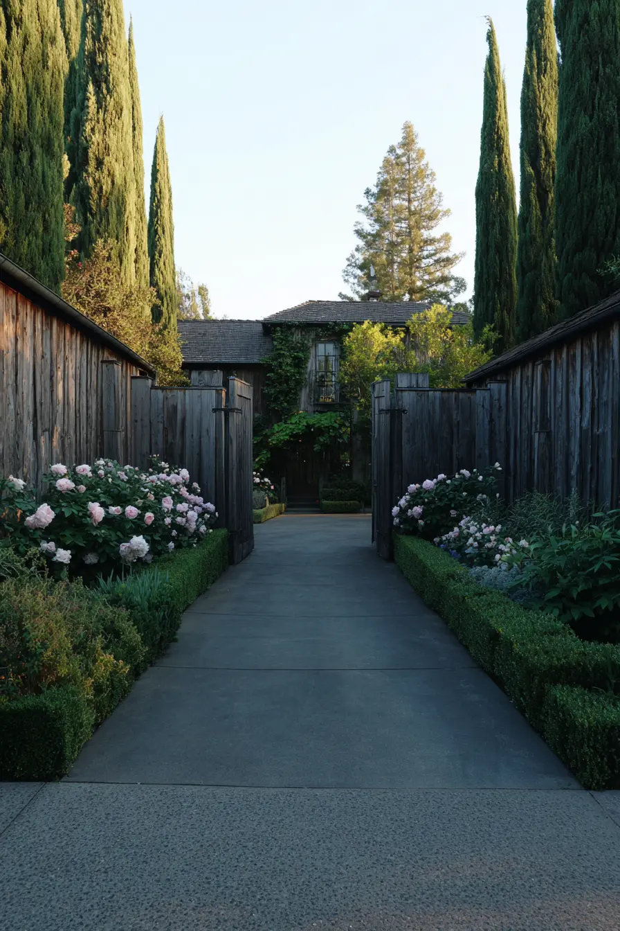 Tall Wooden Fences