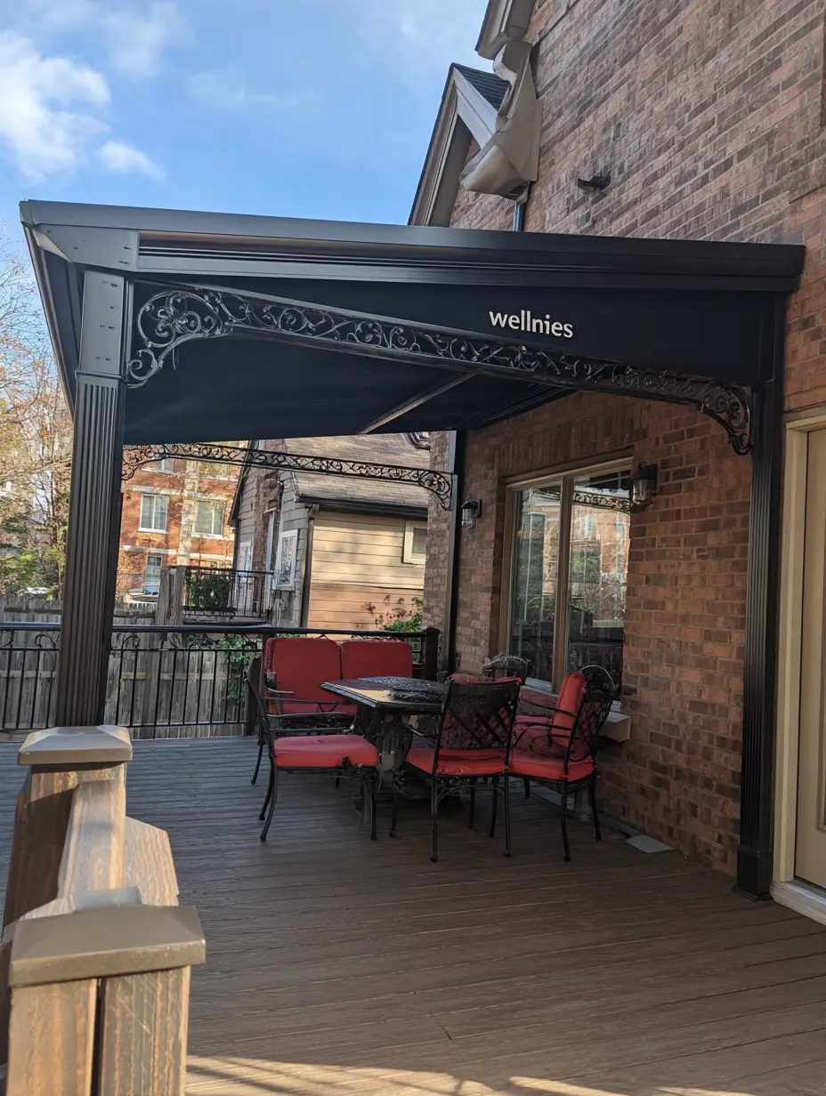 Rooftop Patio with Covered Comfort