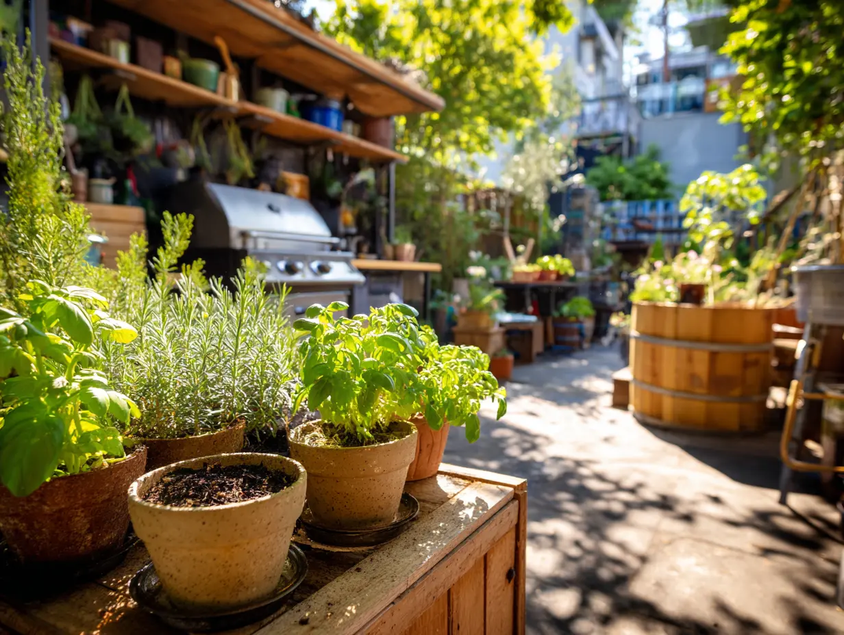 Dedicate Corners to Aromatic Herbs That Engage the Senses