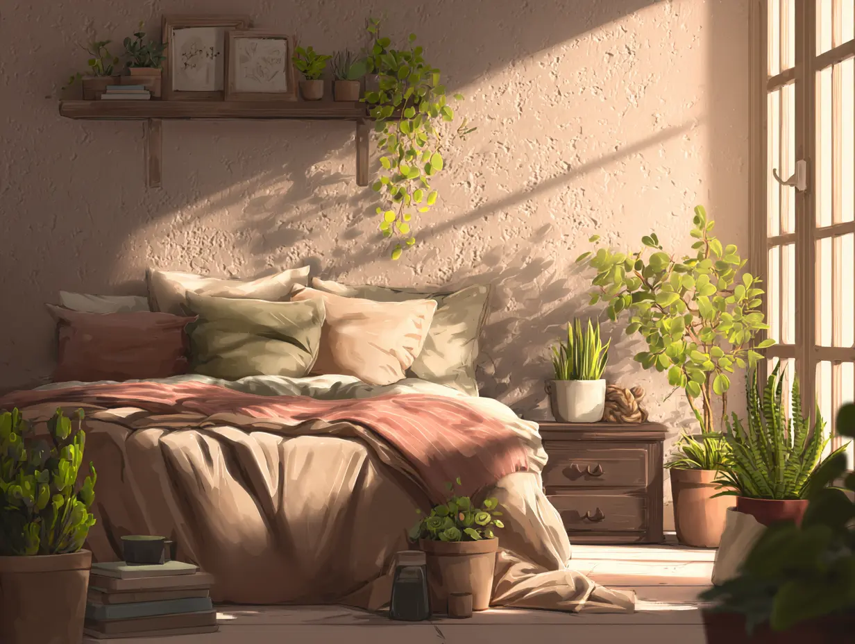 Place Planters at Your Bedside