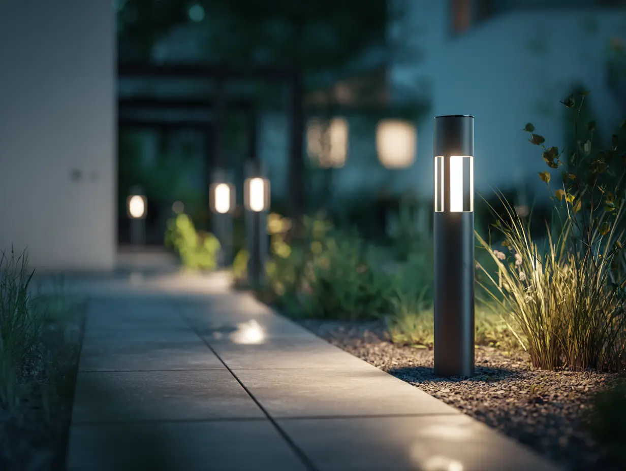 Set Up Solar Bollard Lights