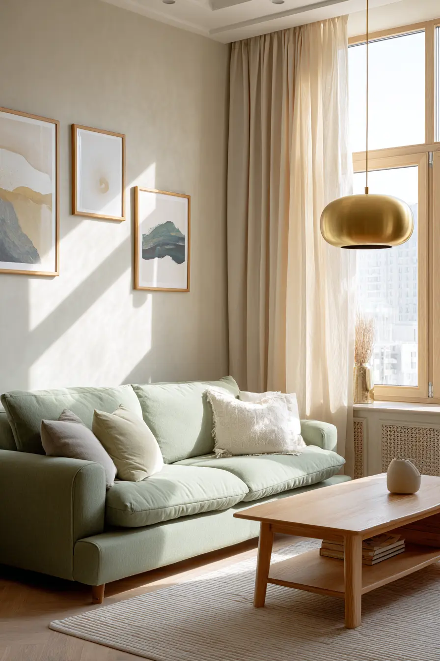 Sage Green Sofa: A Gentle Nod to Renewal