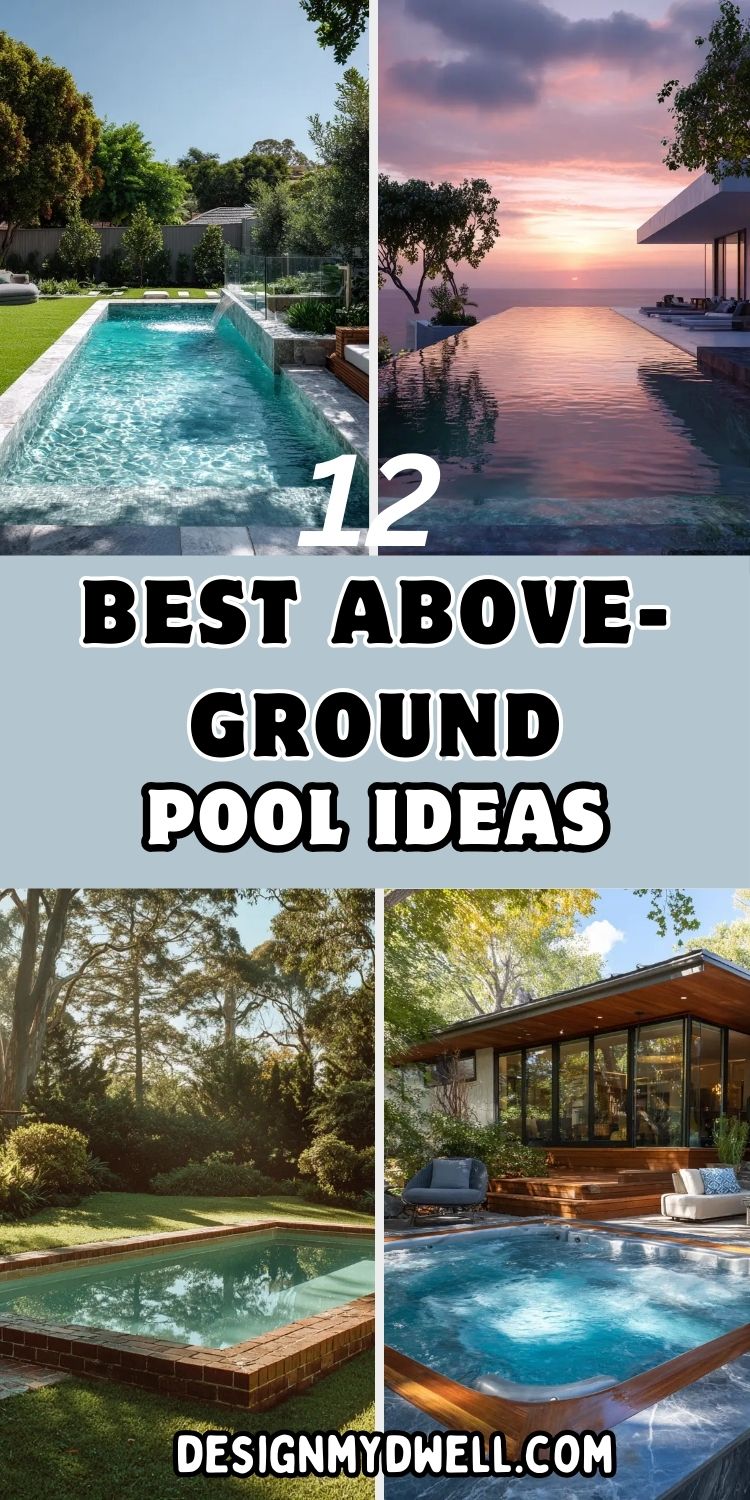 12 Best Above-Ground Pool Ideas for Your Yard