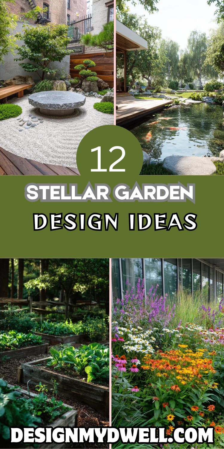 12 Stellar Garden Design Ideas to Transform Your Backyard