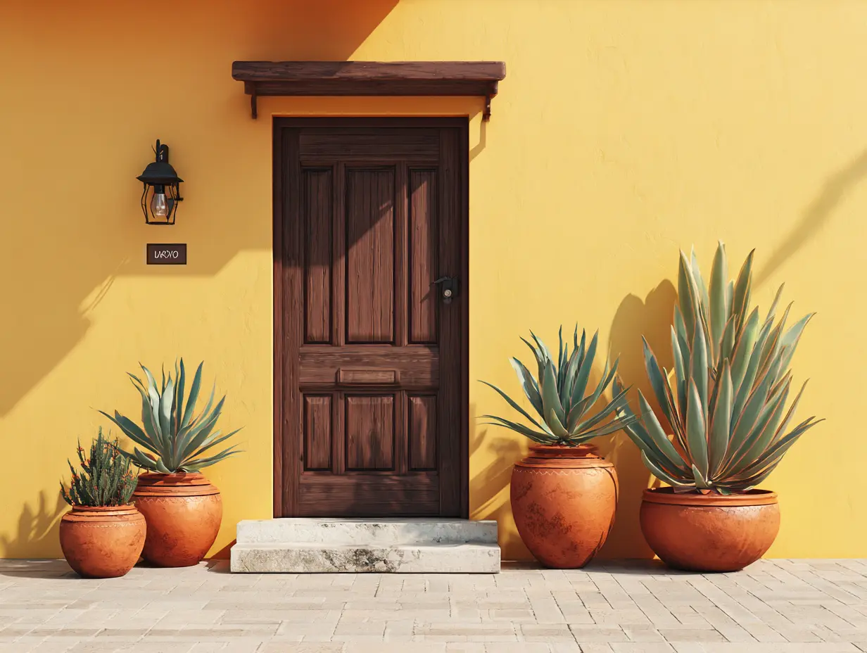 Beautify Your Entryway With Tall Succulent Plants