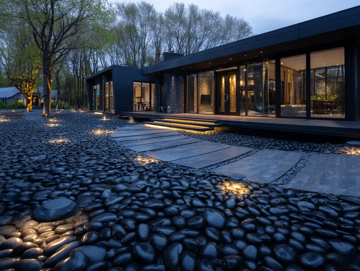 Create Mystical Pathways With Sea Stones
