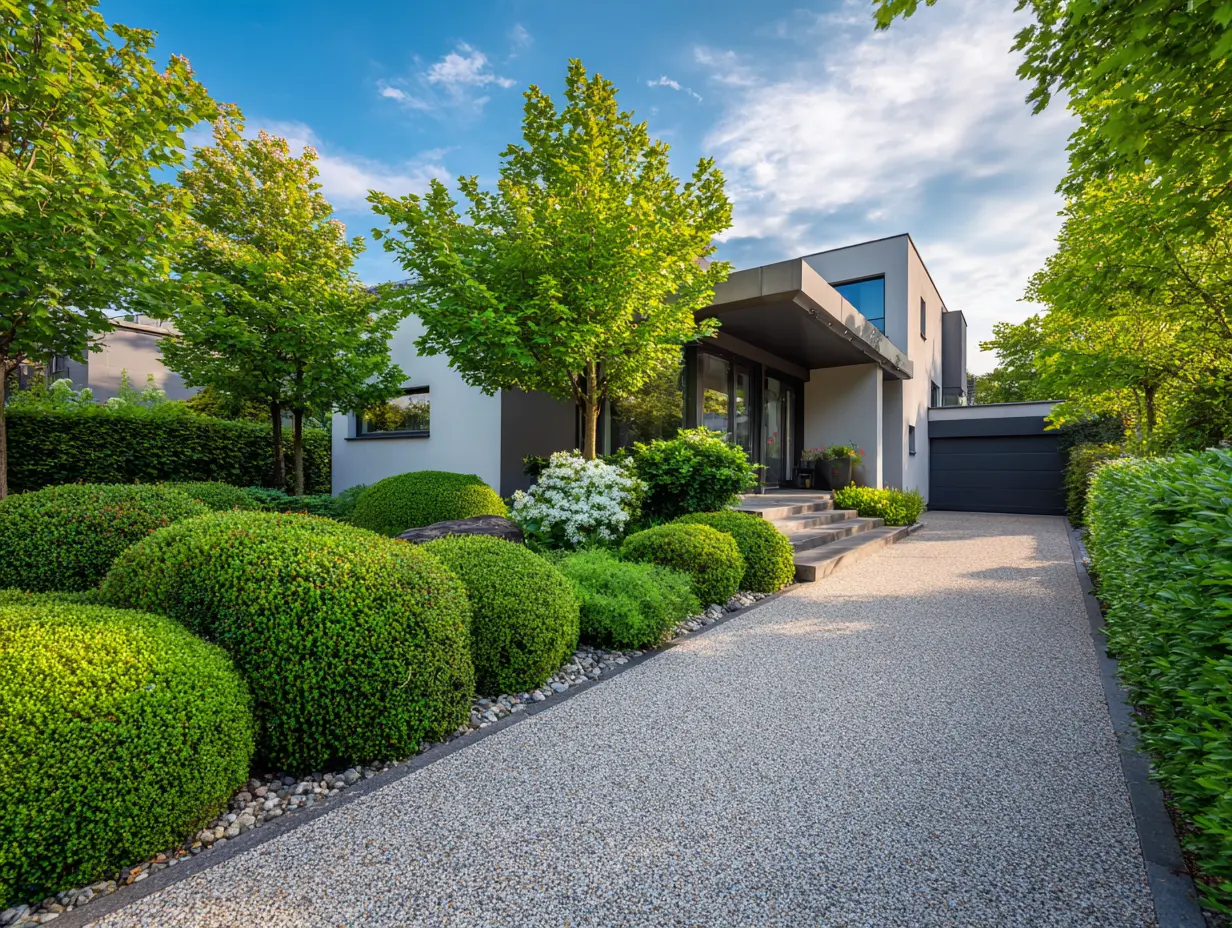 Try Driveway Edging to Create a Well-Defined Boundary