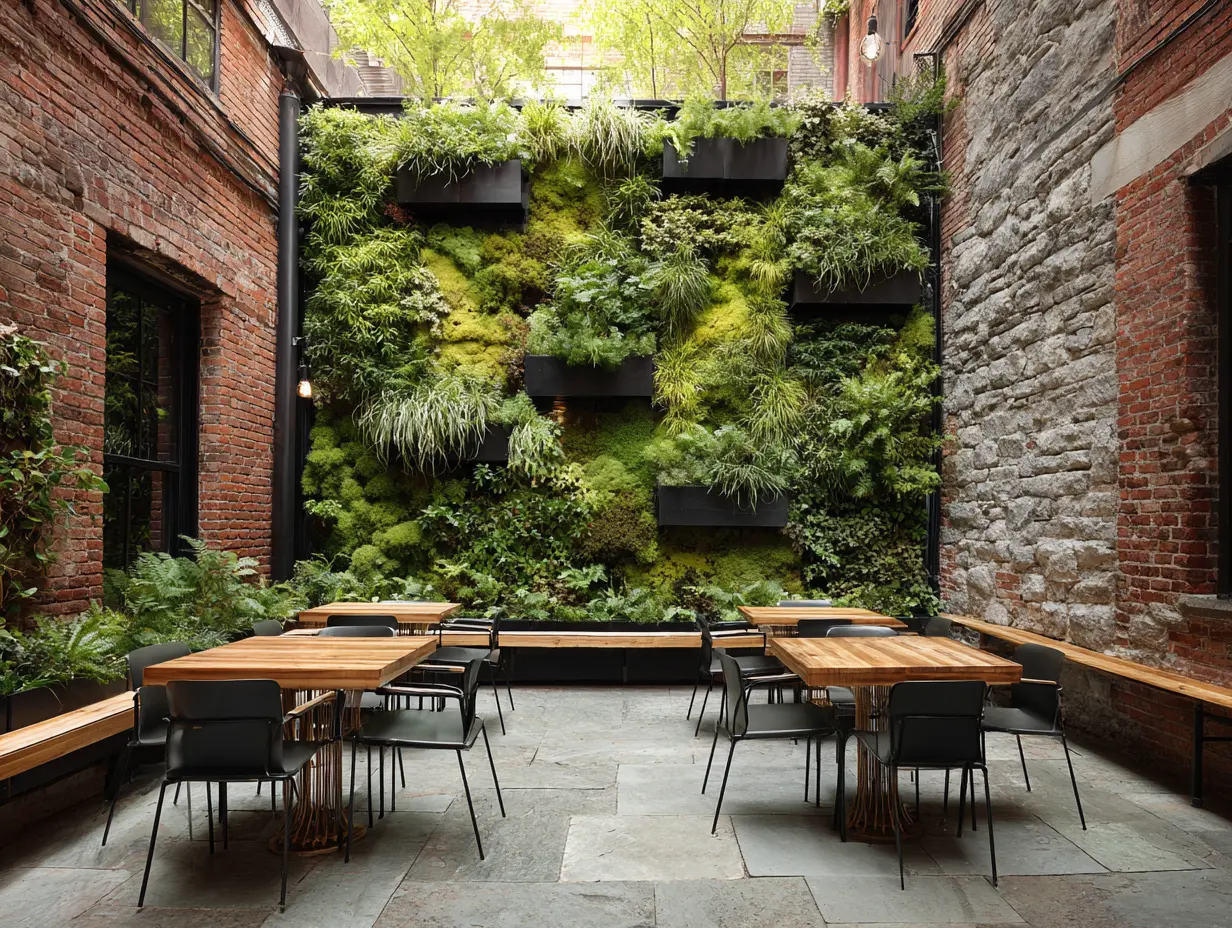 Use Vertical Garden Screens