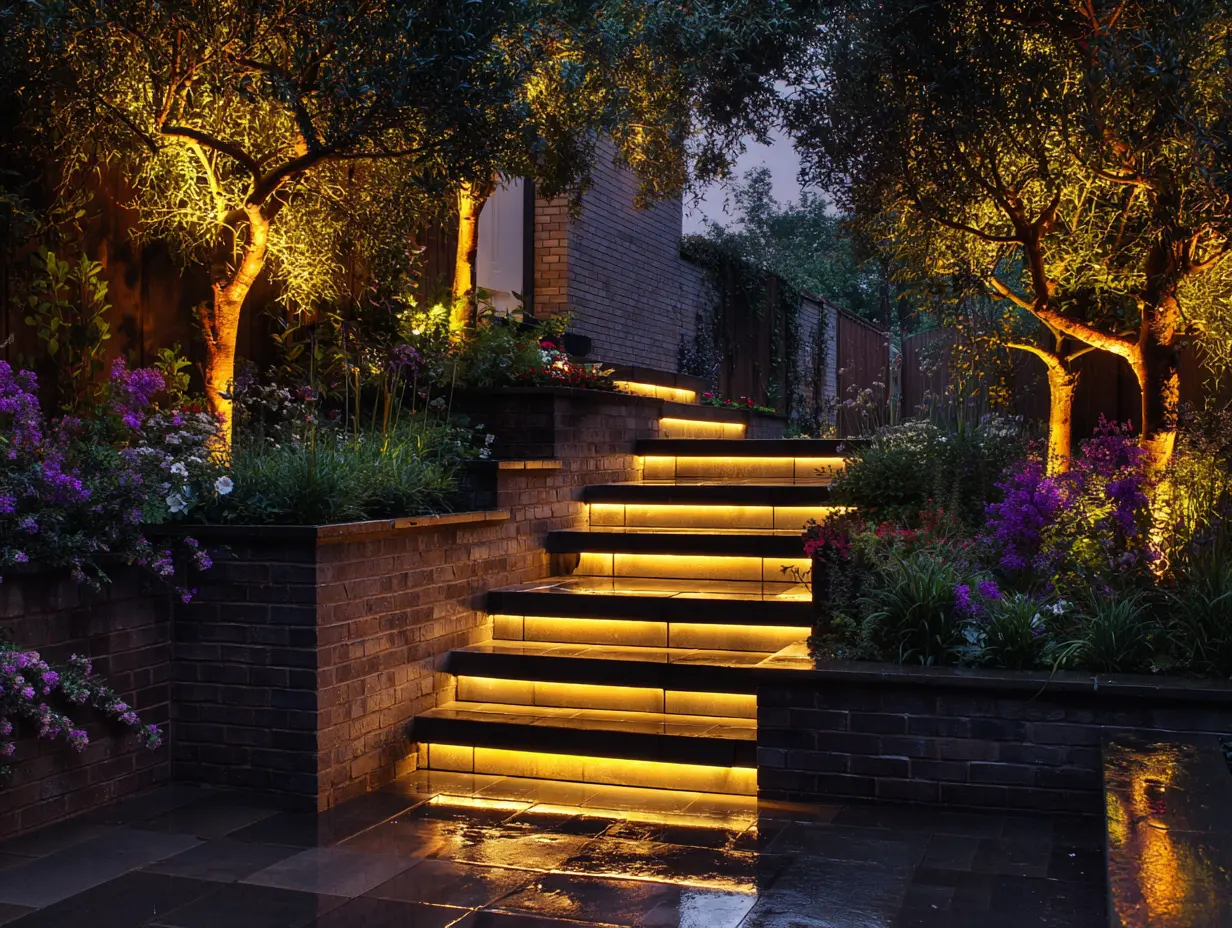 Boost Safety With Solar Step Lights