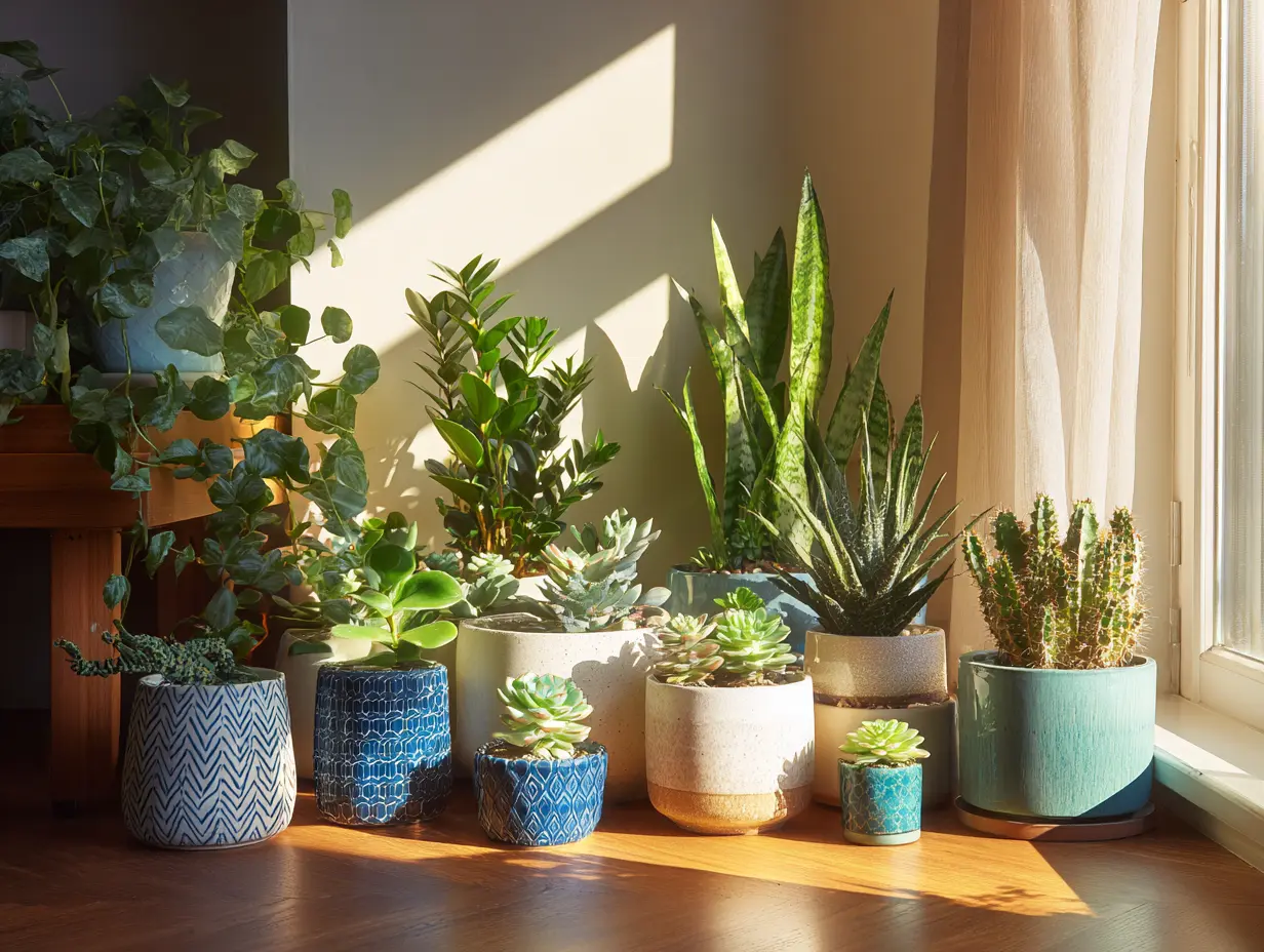Pair Succulents With Leafy Greens for a Mix and Match Vibe