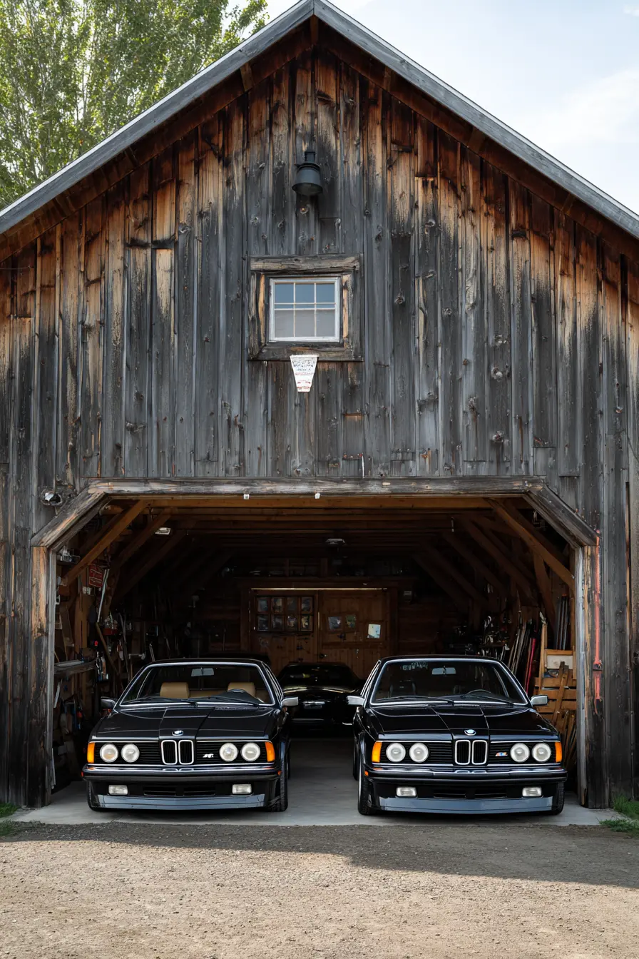 Barn Addition Classic Car Garage