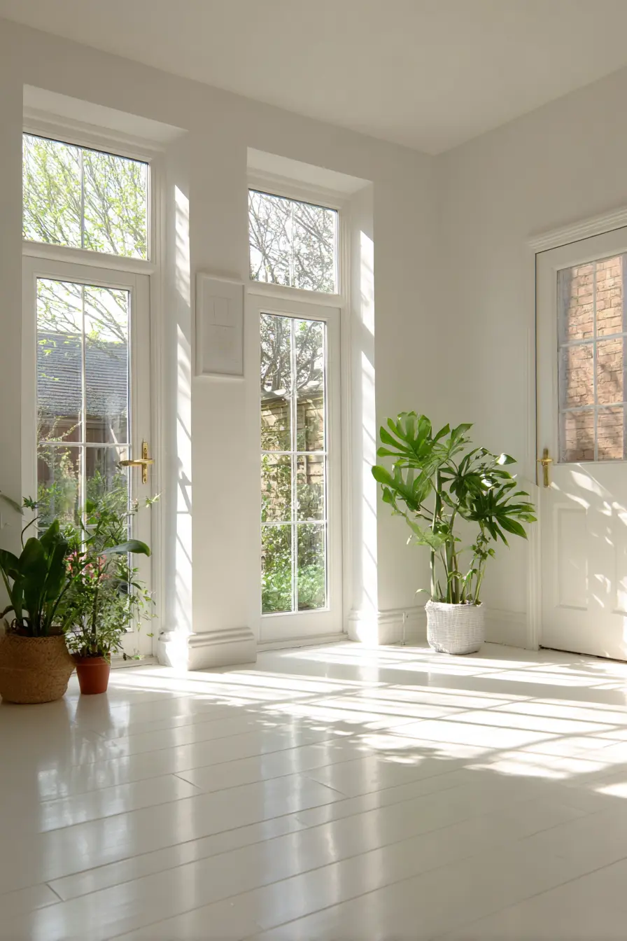 Minimalist Glass Doors with Fresh Simplicity