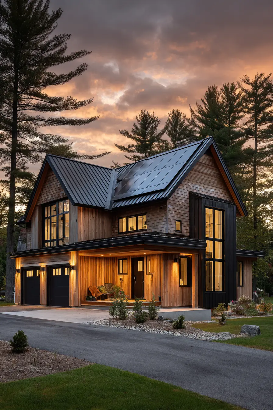 Modern Rustic with Mixed Shingle Siding