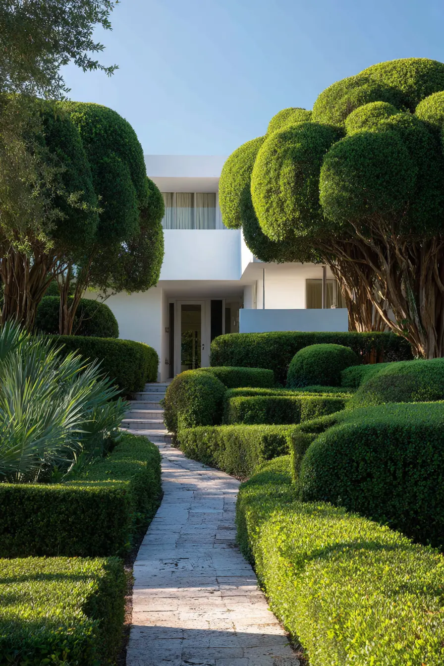 Structured Hedges for a Modern Walkway