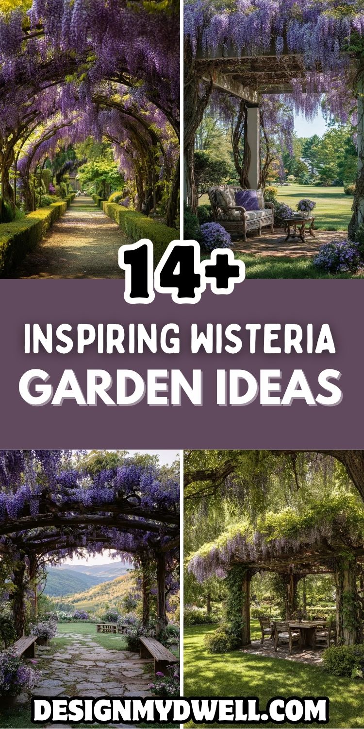 14+ Inspiring Wisteria Garden Ideas to Transform Your Space