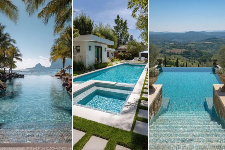 14 Perfect Swimming Pool Coping and Tile Ideas