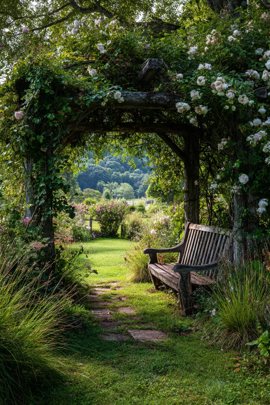 Blend Pergola with Nature
