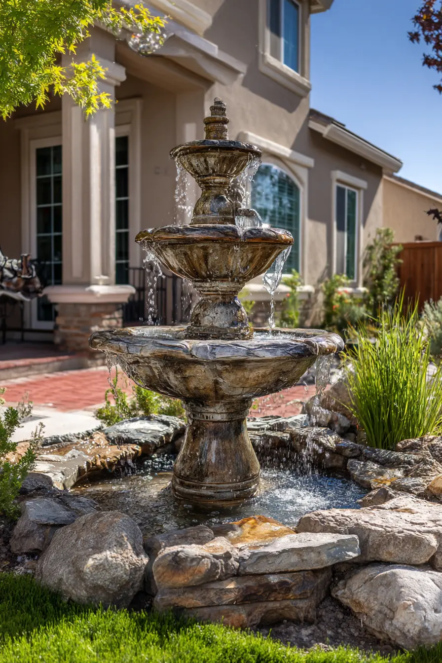 Create an Oasis with a Water Feature