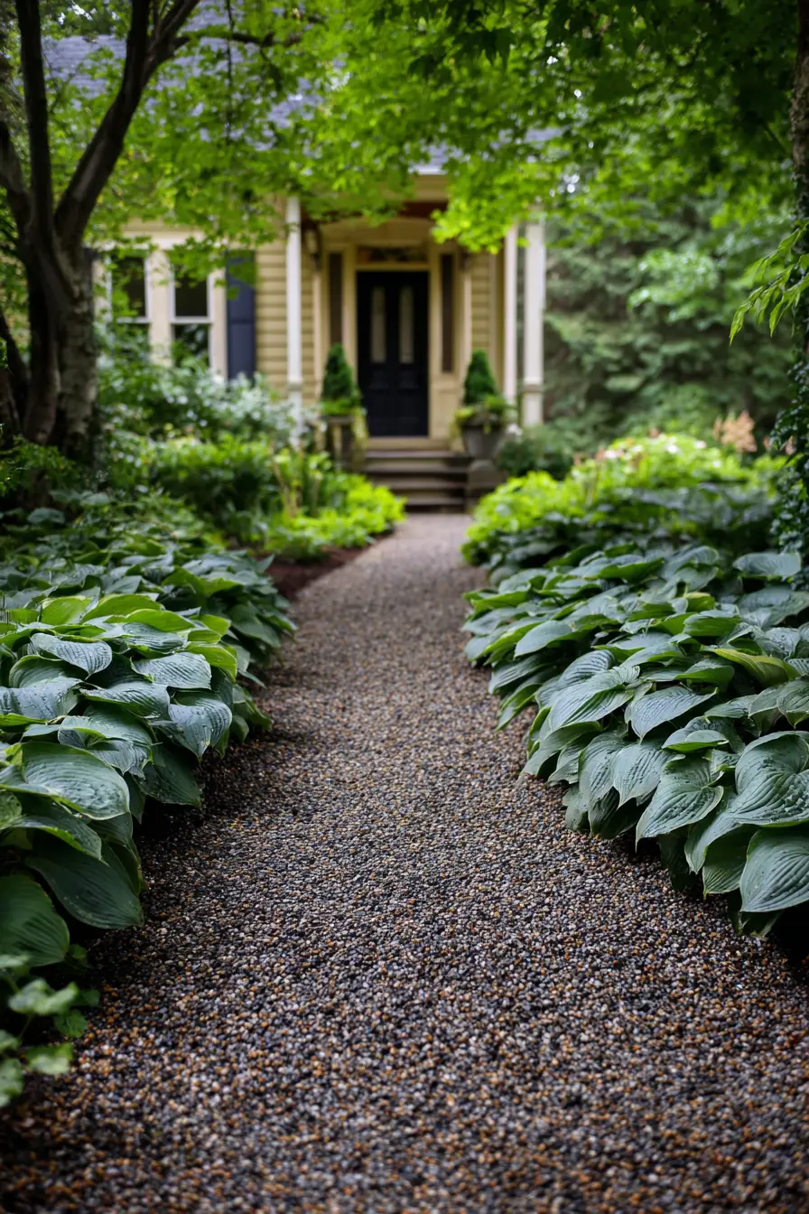 Gravel and Pebble Pathways
