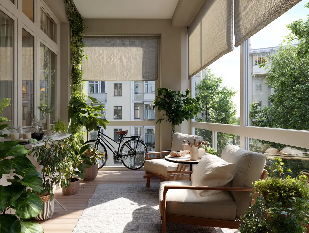 Use Folding Screens for Shade or Privacy