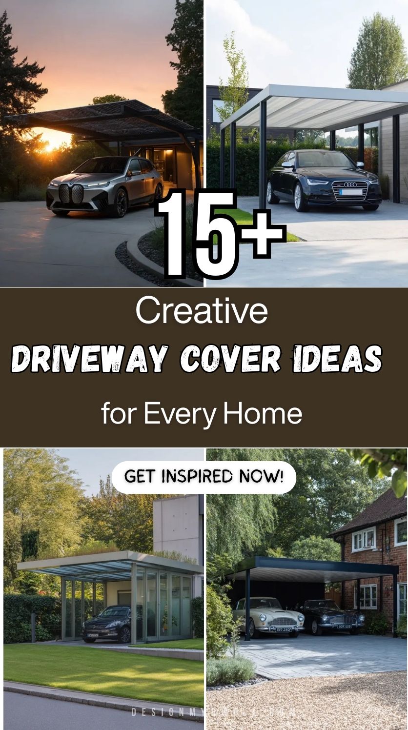 15+ Creative Driveway Cover Ideas for Every Home