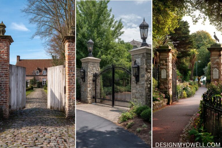 15+ Inspiring Driveway Pillars Ideas to Elevate Your Home