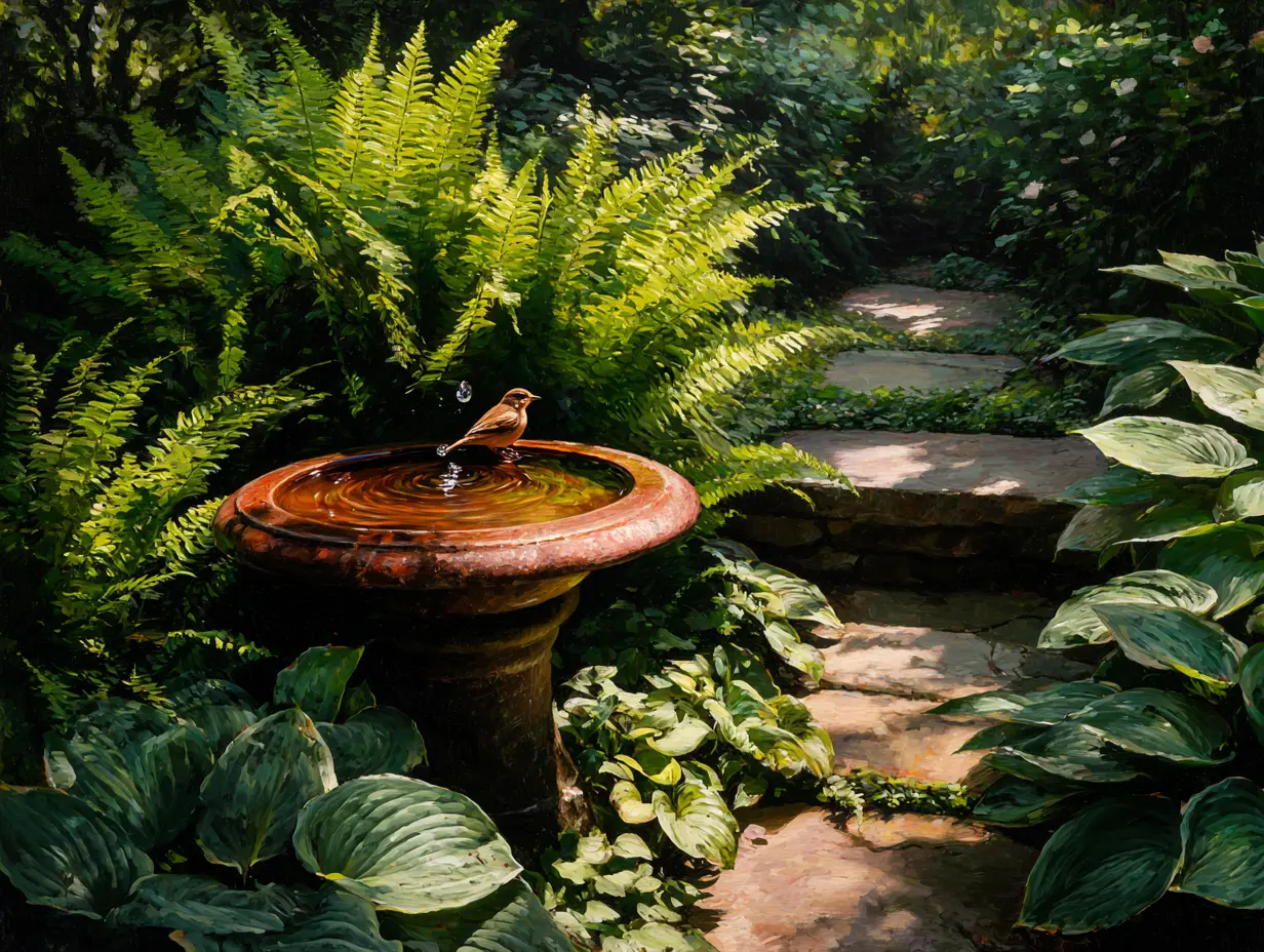 Attract Birds With Baths and Feeders to Create a Soul-Soothing Environment
