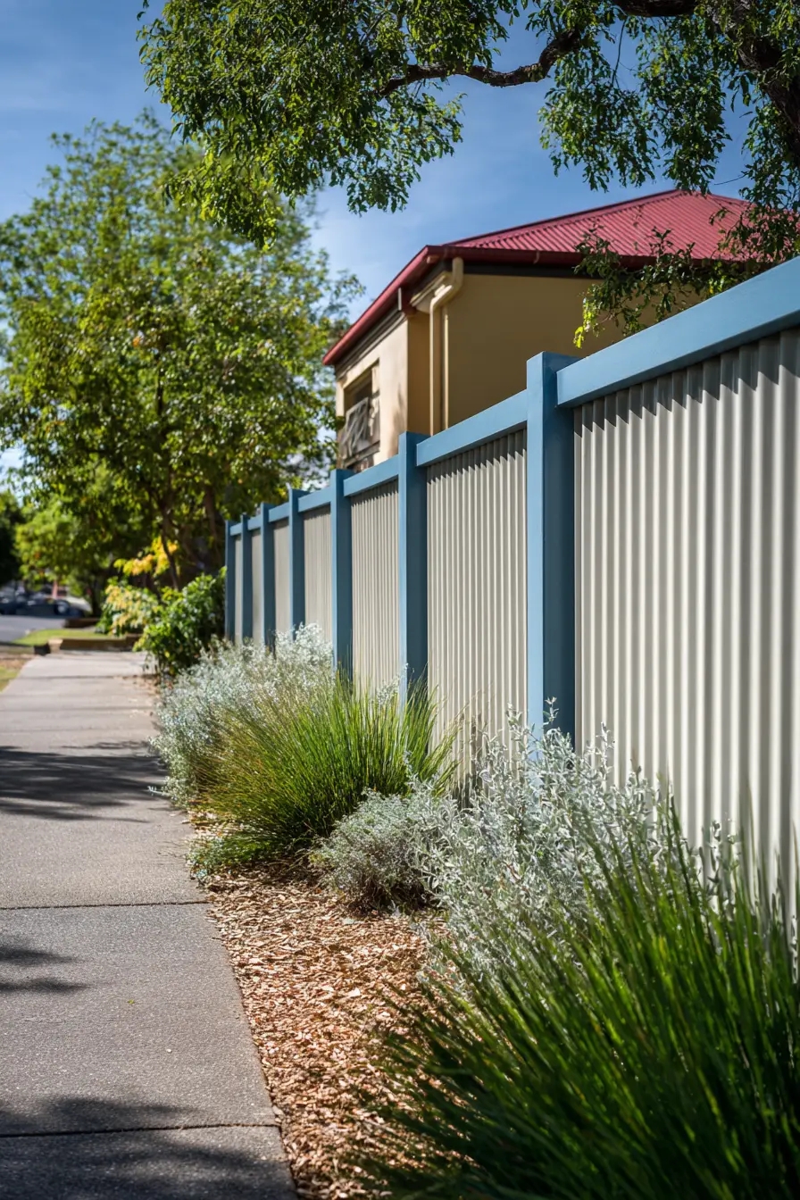 Corrugated Metal Fences