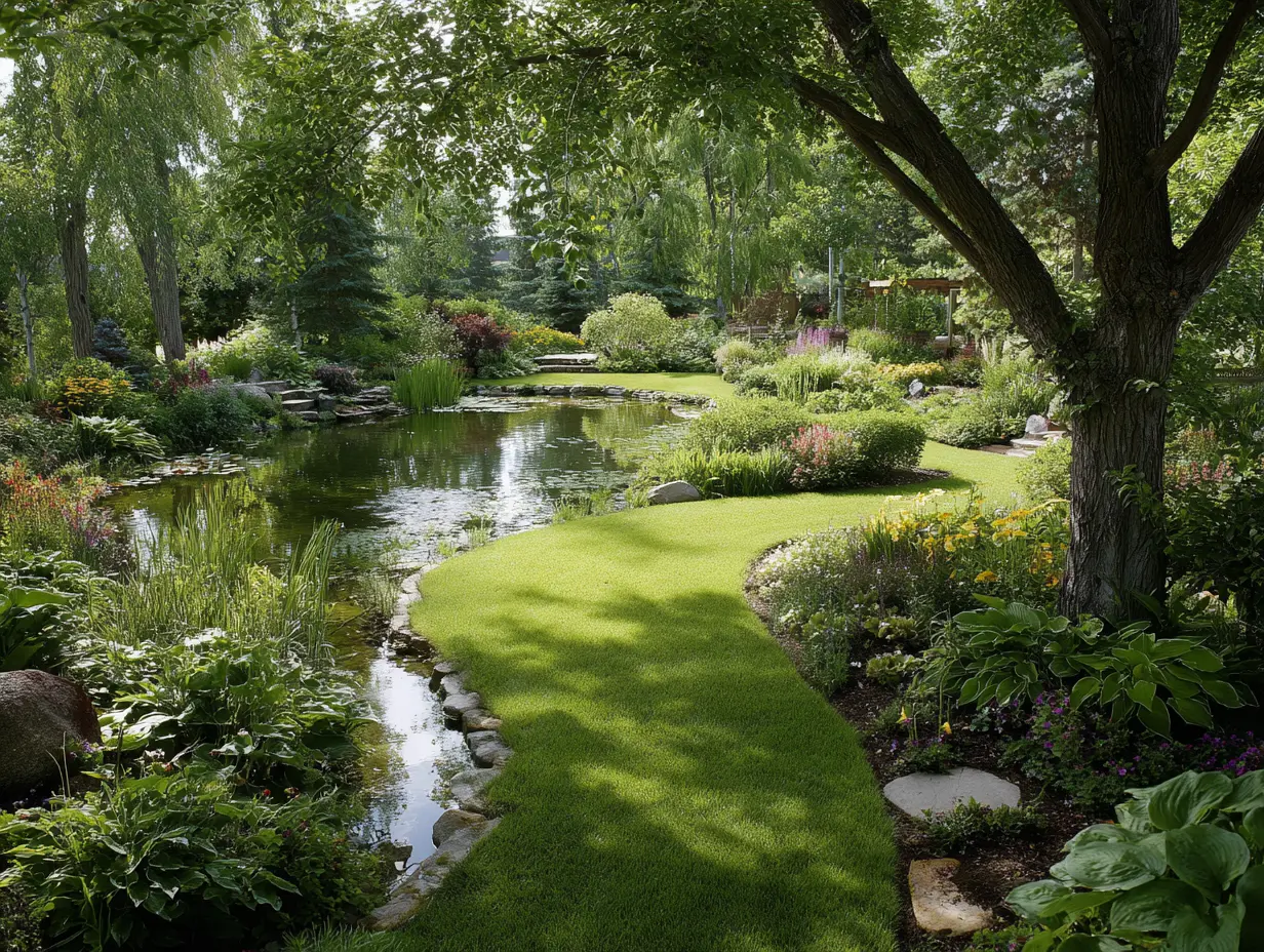 Dig a Moat to Create a Unique Water Feature