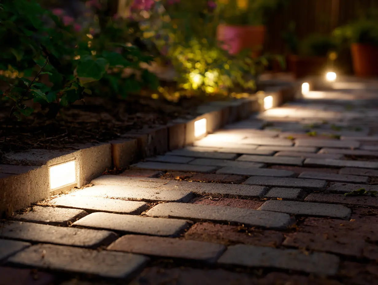 Lay Solar Paver Lights