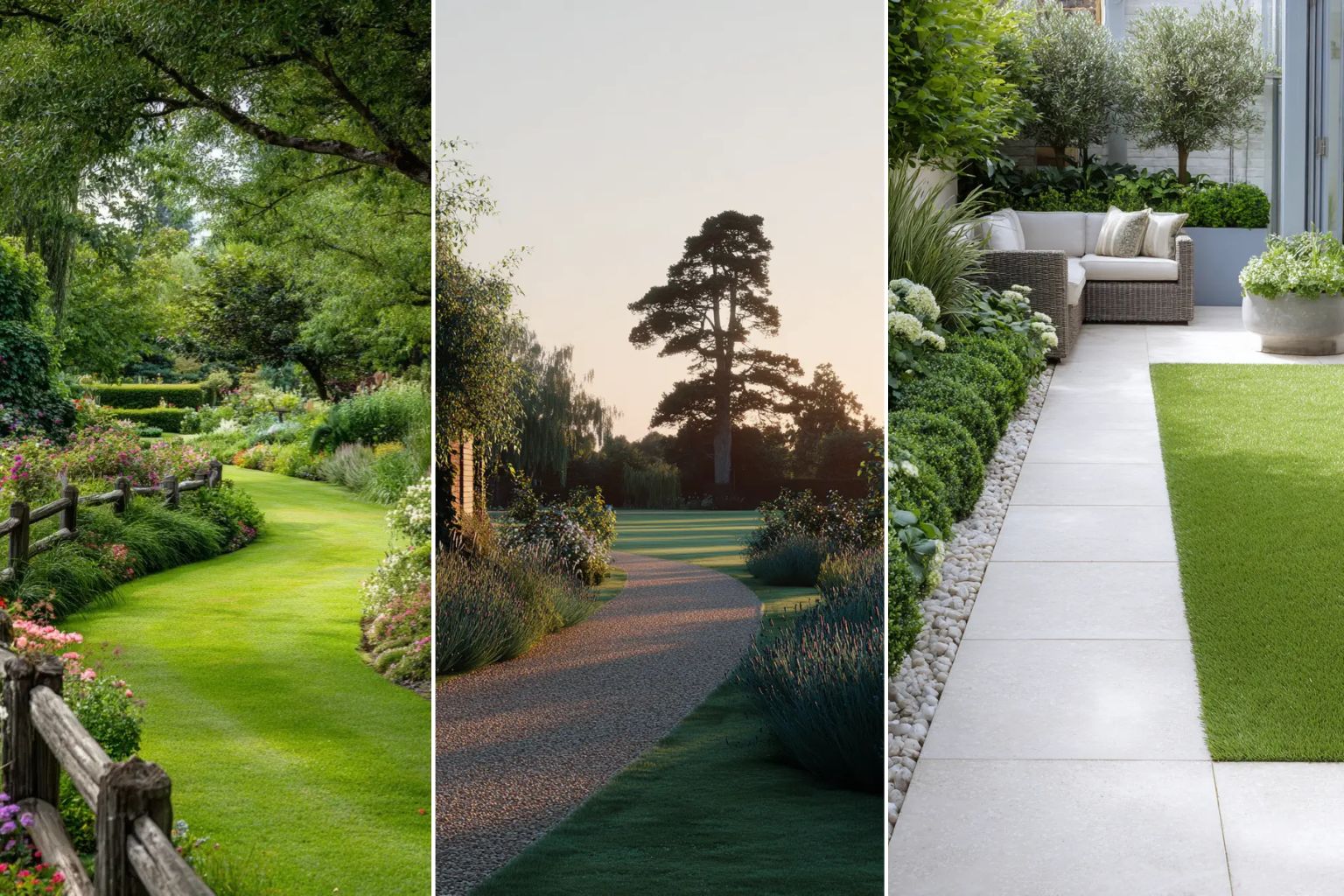 16+ Simple Lawn Edging Ideas for Easy Mowing