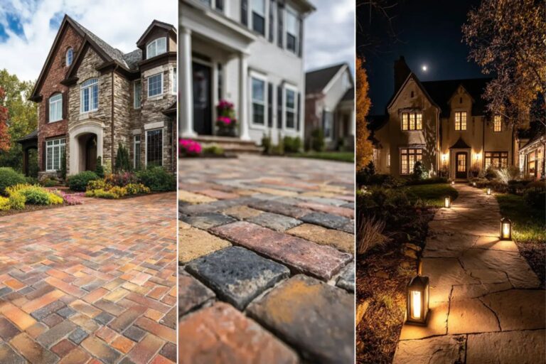16+ Stylish Block Paved Driveway Ideas