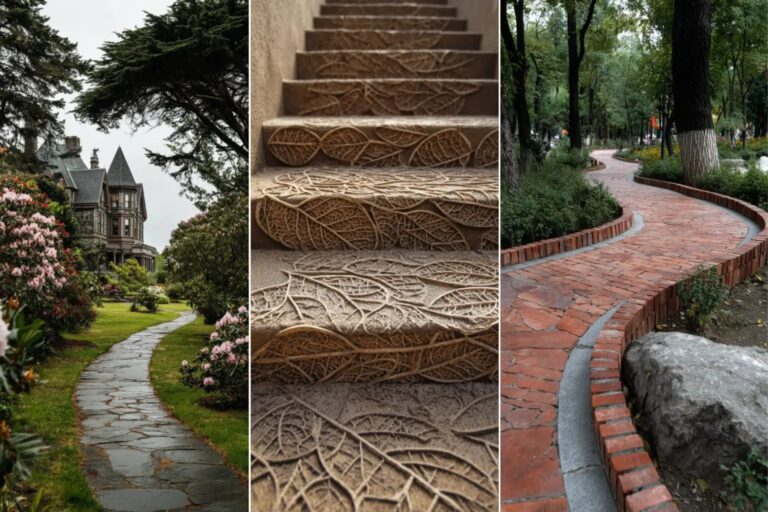 16+ Stylish Concrete Pathway Ideas for Your Home