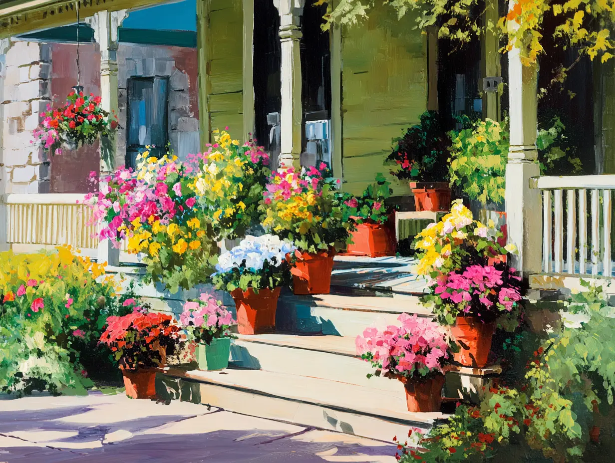 Create a Fragrant Space in the Porch Garden