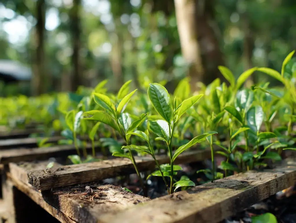 Plant a Selection of Tea Herbs in a Pallet