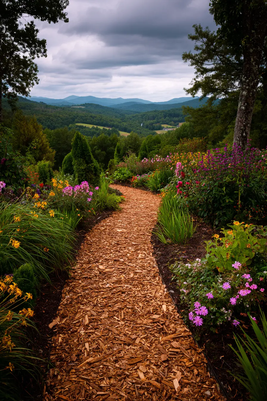 Textural Bark Paths