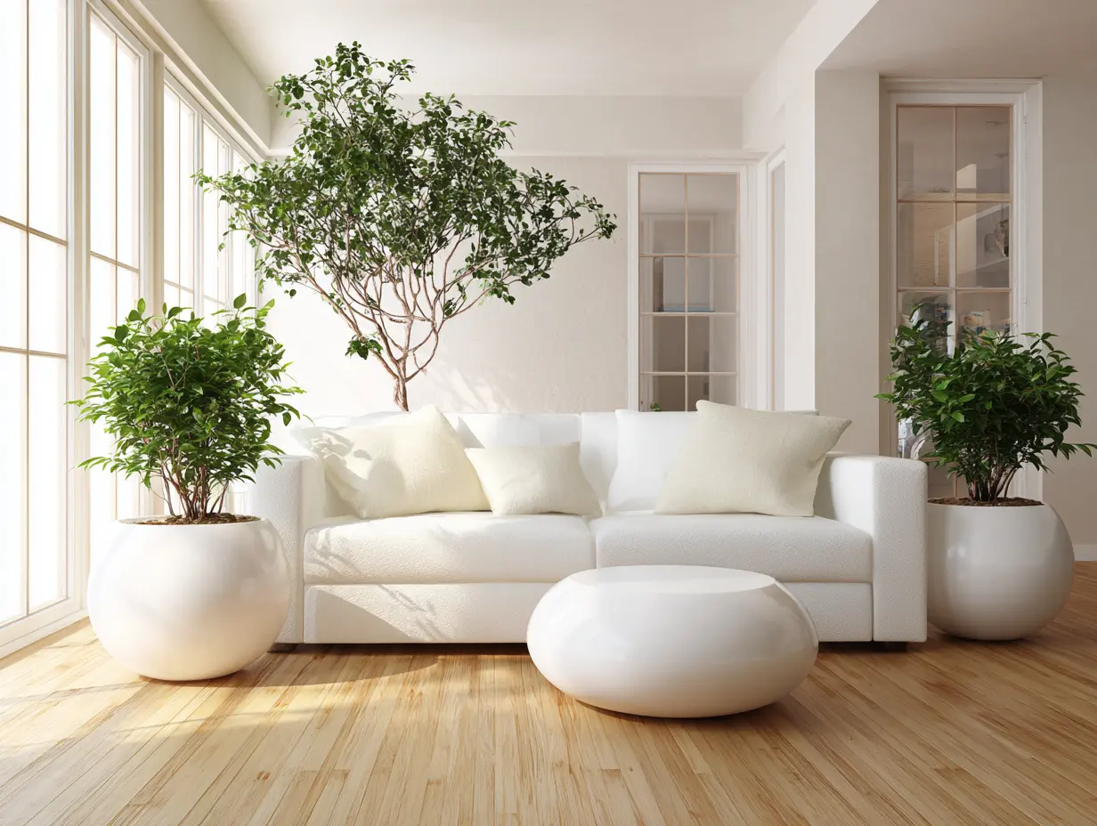 Use Oversized Planters for a Dramatic Effect