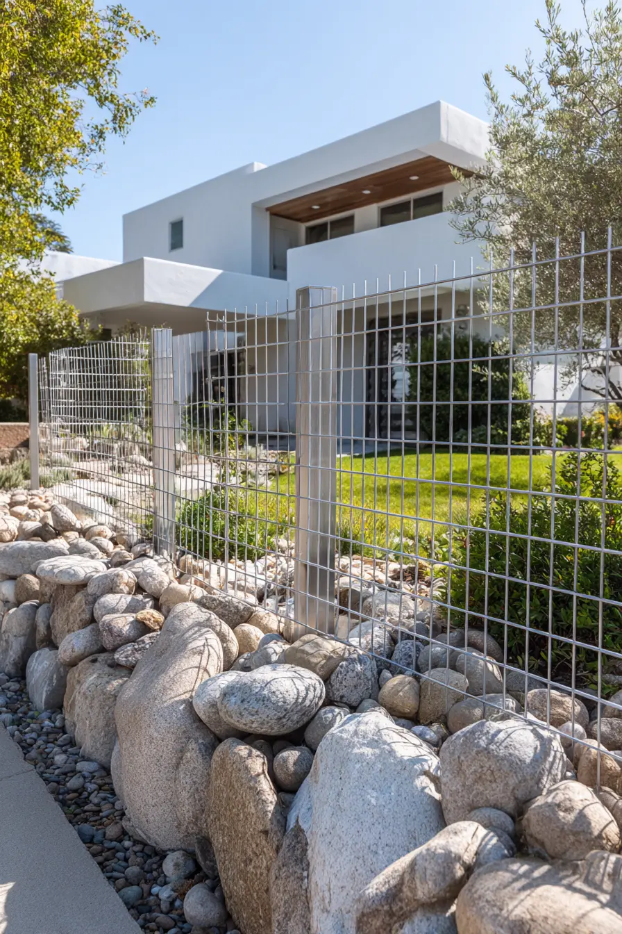 Rock and Metal Edging with Modern Flair