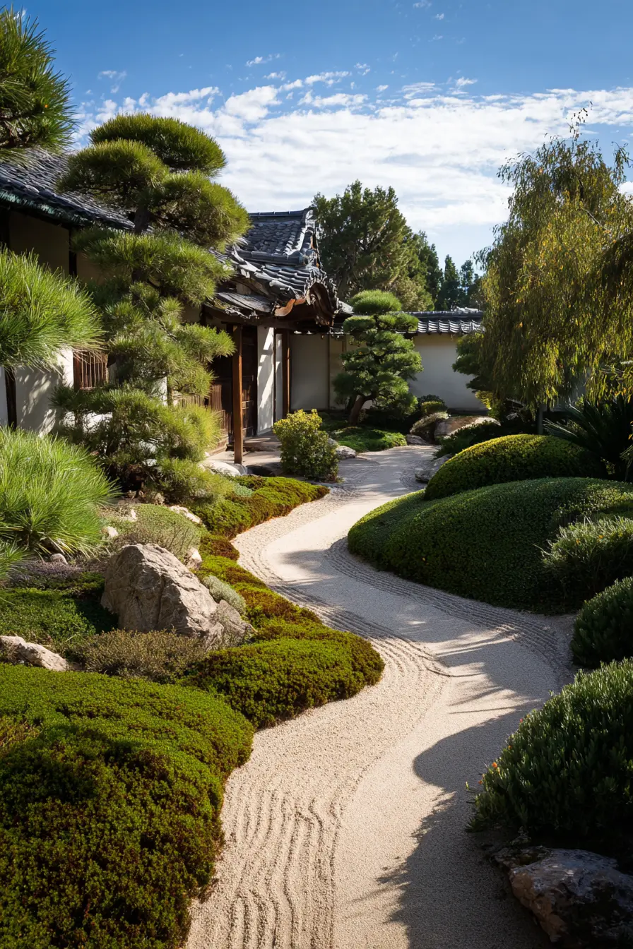 Serene Zen Garden Pathway