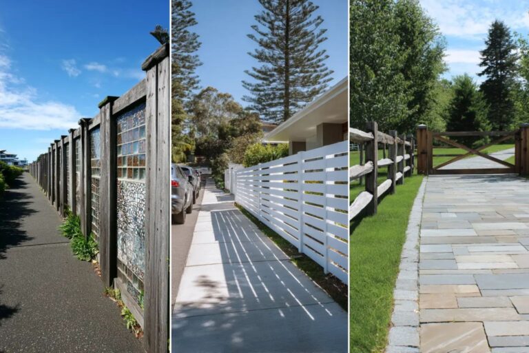 17+ Creative Shared Driveway Fence Ideas