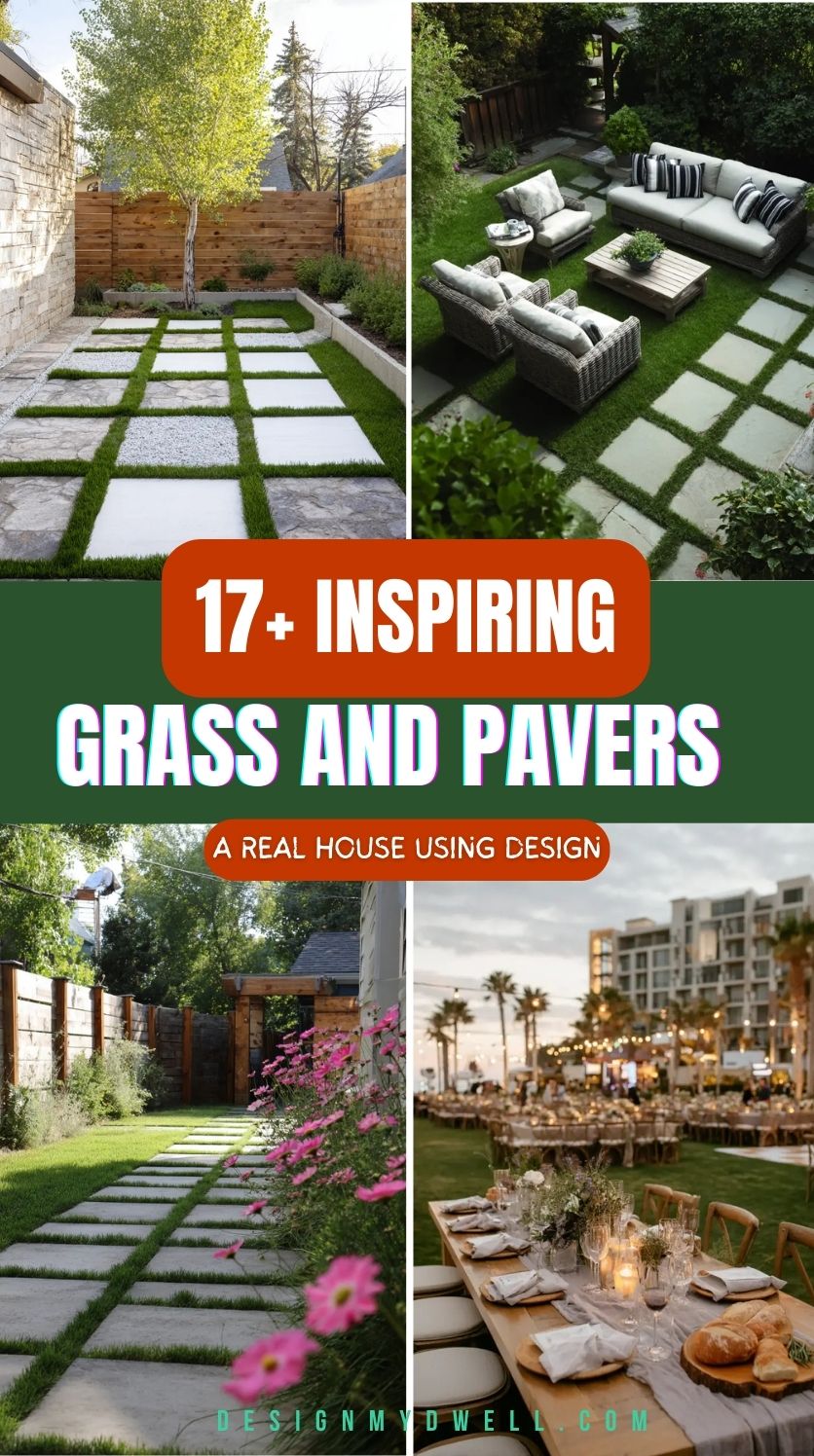 17+ Inspiring Grass and Pavers Ideas You’ll Love