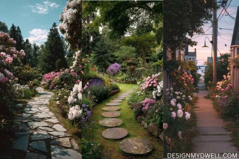 17+ Inspiring Small Modern Garden Path Ideas