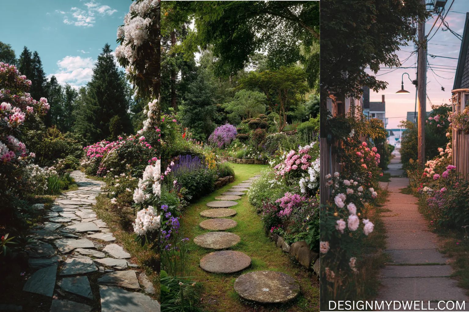 17+ Inspiring Small Modern Garden Path Ideas