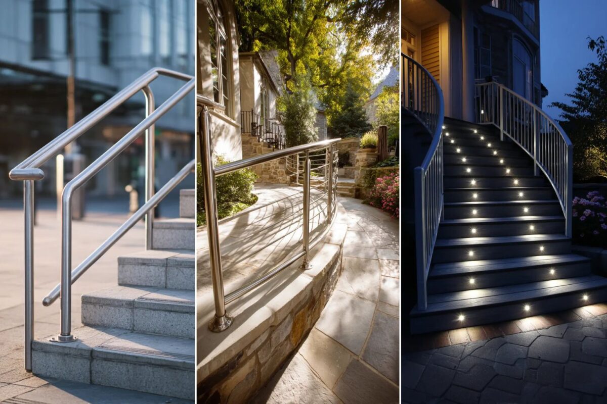 Ramp Handrail Design Ideas